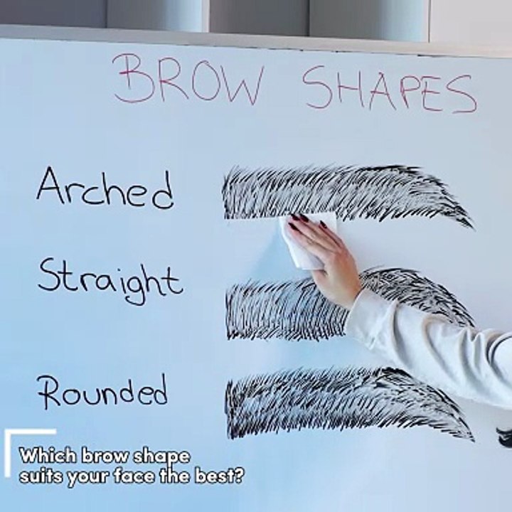 Understanding brow shapes and what suits you 💯
