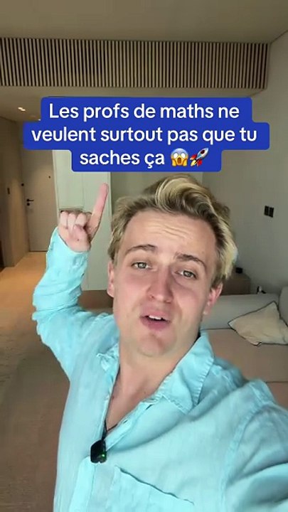 Les profs de maths ne veulent surtout pas que tu saches ça 😱🚀