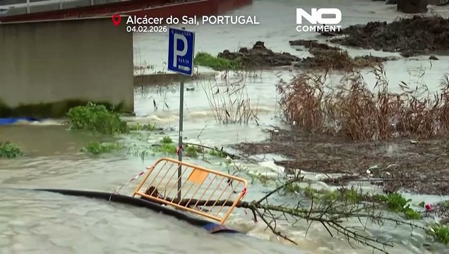 Severe weather triggers flooding, power outages and road closures across Portugal