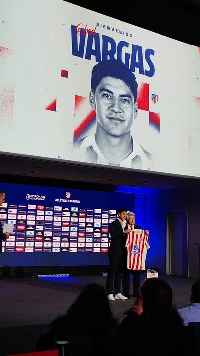 Obed Vargas, presentado como nuevo jugador del Atlético de Madrid