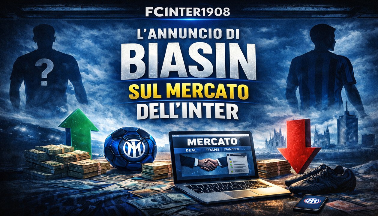VIDEO / Biasin: "Inter ha già 2-3 acquisti prenotati per l'estate. E uno sarà questo"