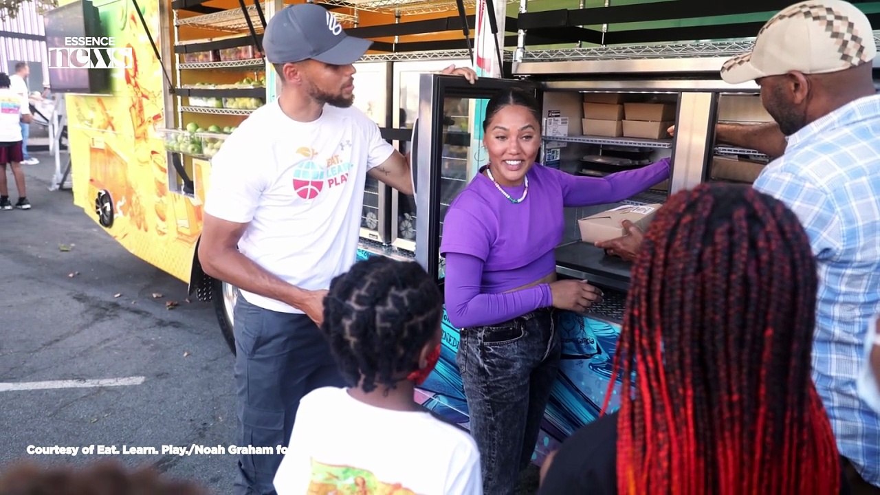WATCH: Stephen and Ayesha Curry Talk About Their Foundation ‘Eat. Learn. Play.’