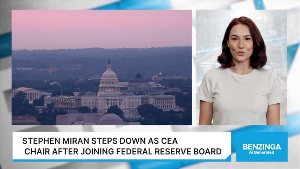 Miran Steps Down From CEA