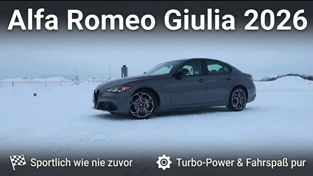 Alfa Romeo Giulia 2026 im Check: Luxus & Dynamik im Check