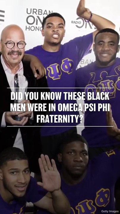 WATCH: In My Feed -Did You Know These Black Men Were In Omega Psi Phi Fraternity?