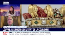 Casse au Louvre: le musée dévoile des photos de la couronne d'Eugénie déformée