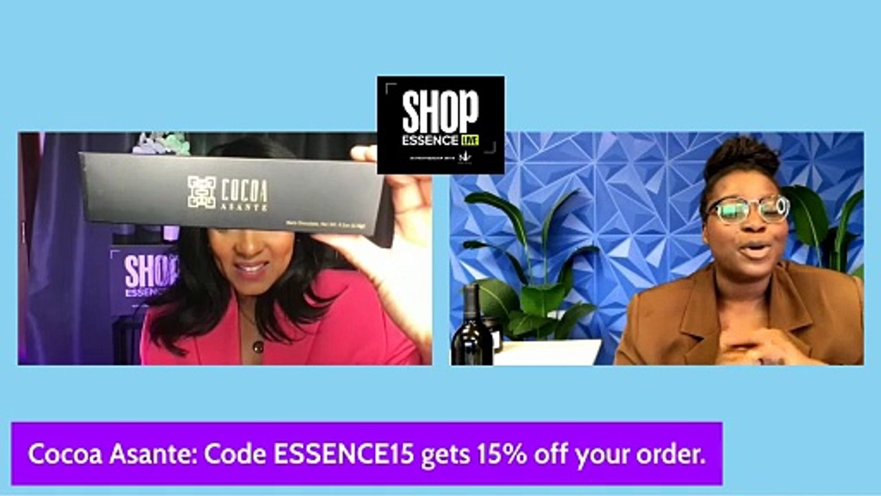 WATCH: Shop Essence Live - Get Into Cocoa Asante's Smooth And Silky Chocolates