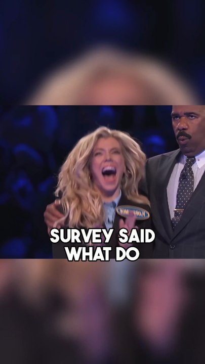 Kimberly Perry Shocks Steve Harvey in Fast Money on Celebrity Family Feud
