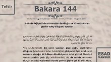 Esad Mansur - Bakara Suresi Tefsiri 144