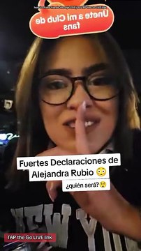 Alejandra Rubio suelta bomba de la farándula hondureña