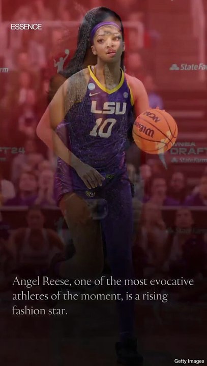WATCH: In My Feed - A Closer Look at Angel Reese's Glitzy Draft Look
