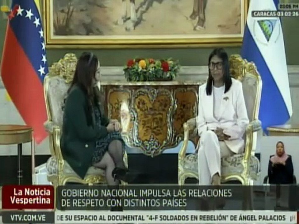 Canciller Gil: Venezuela fortalece relaciones internacionales bajo los principios de la soberanía