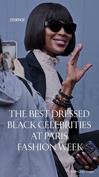 WATCH: In My Feed -  The Best Dressed Black Celebrities At Paris Fashion Week