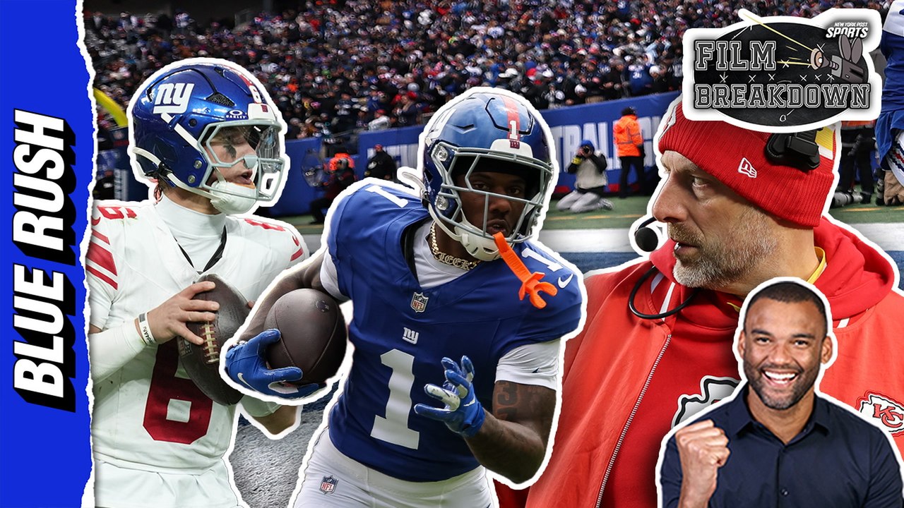 Film Breakdown: Offensive philosophies Matt Nagy will bring to Giants | Blue Rush