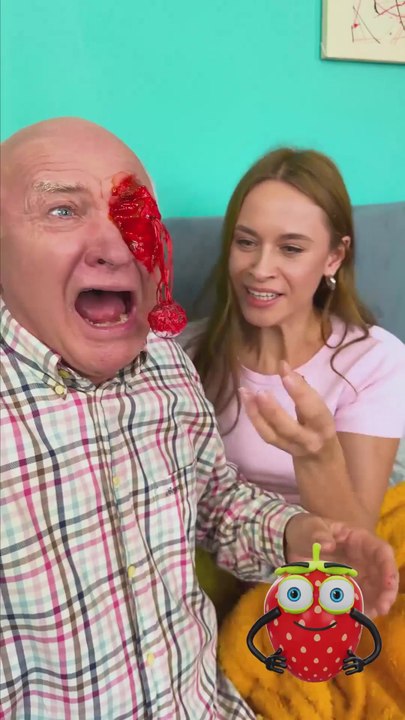 SHOCKED by Grandpa’s Hilarious (and Cruel) Joke! 😨🤣 #PrankTime