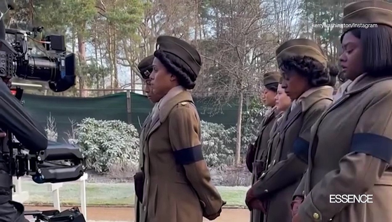 WATCH: What Drew Kerry Washington To Her Role In 'Six Triple Eight'