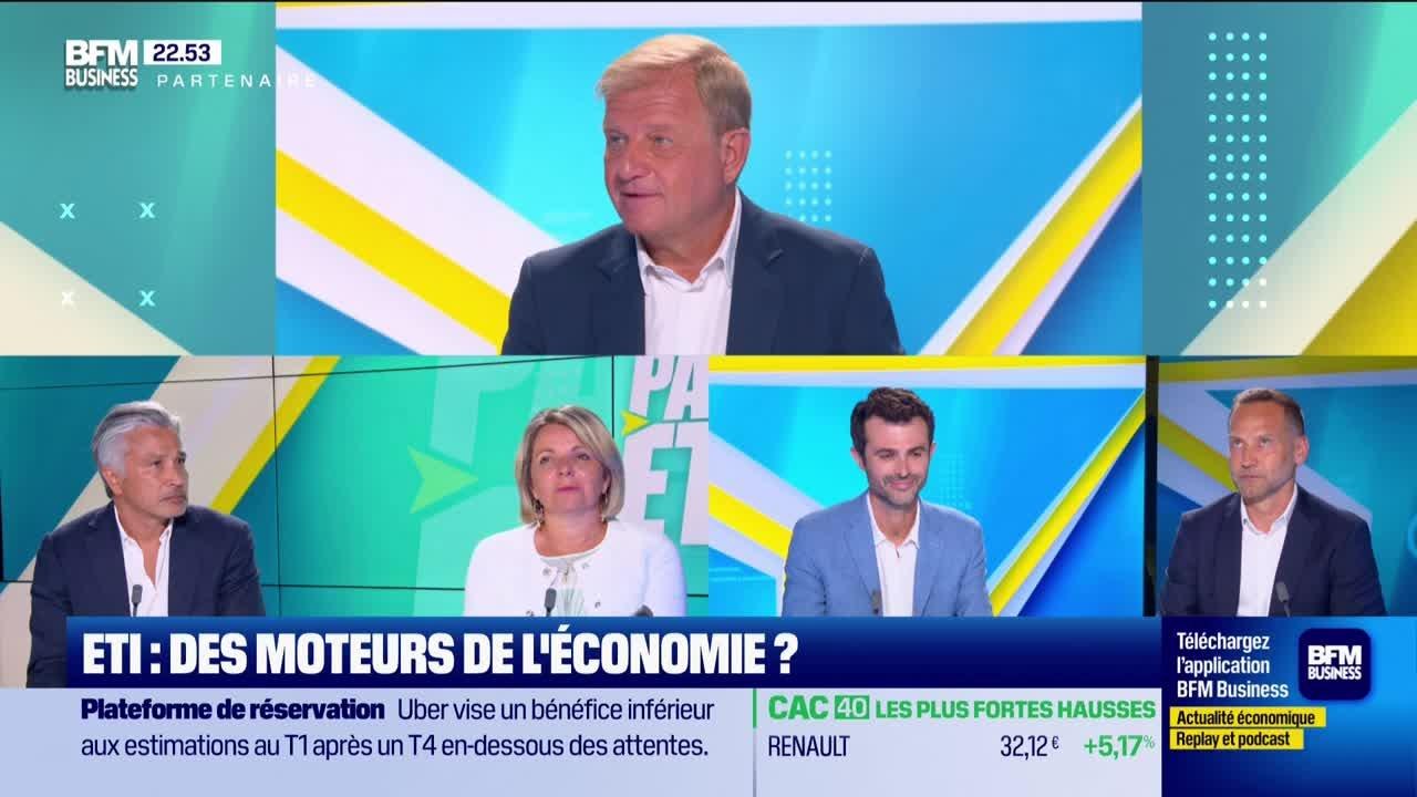 Pari ETI : Patrice Bégay reçoit Tristan Lheure (OBM Construction/SN Poulingue), Emmanuelle Perdrix (Hyleance), Sébastien Vandervannet (Kereis) et Olivier Rochette (NetSuite) - 04/02