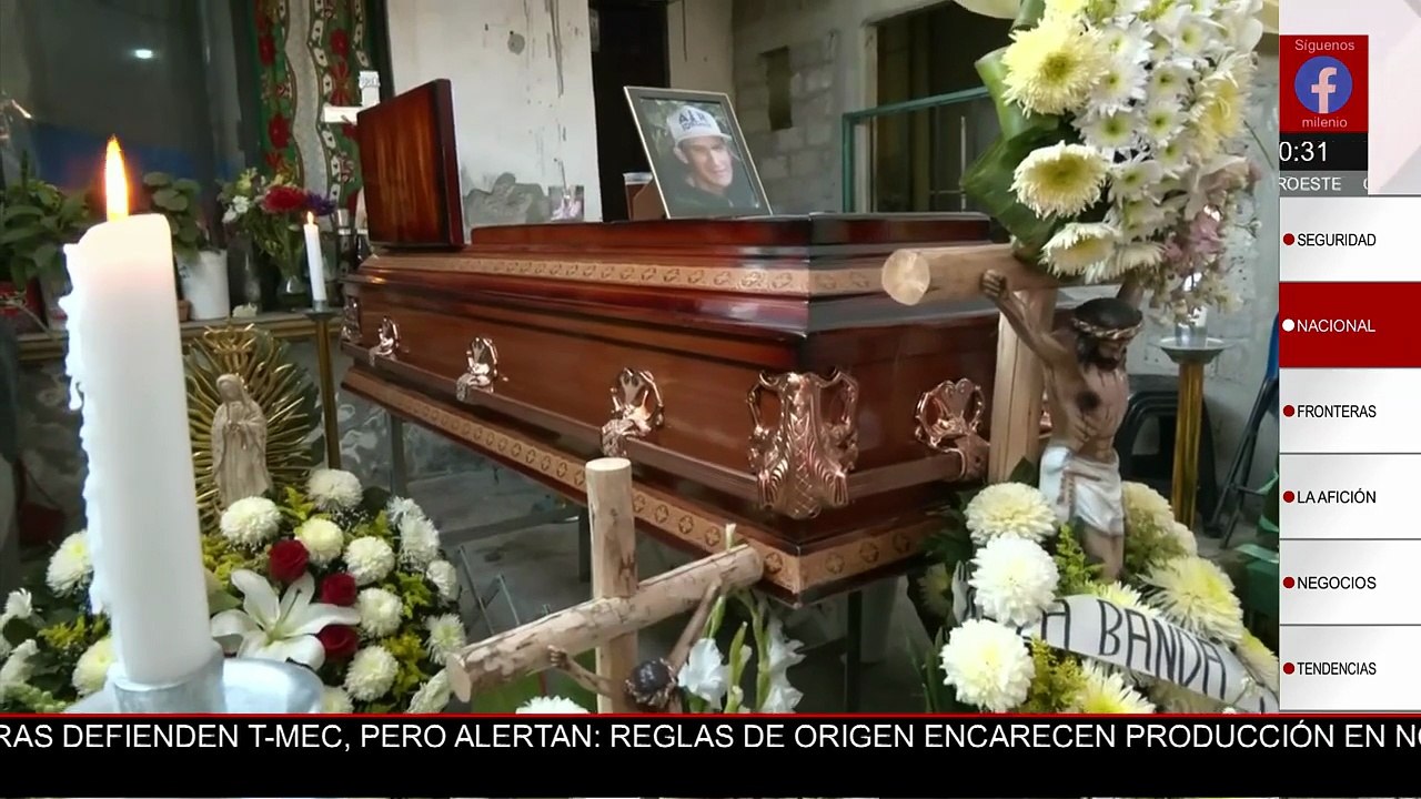 Familia y amigos despiden a mecánico arrollado por la Guardia Nacional en Ecatepec, Edomex