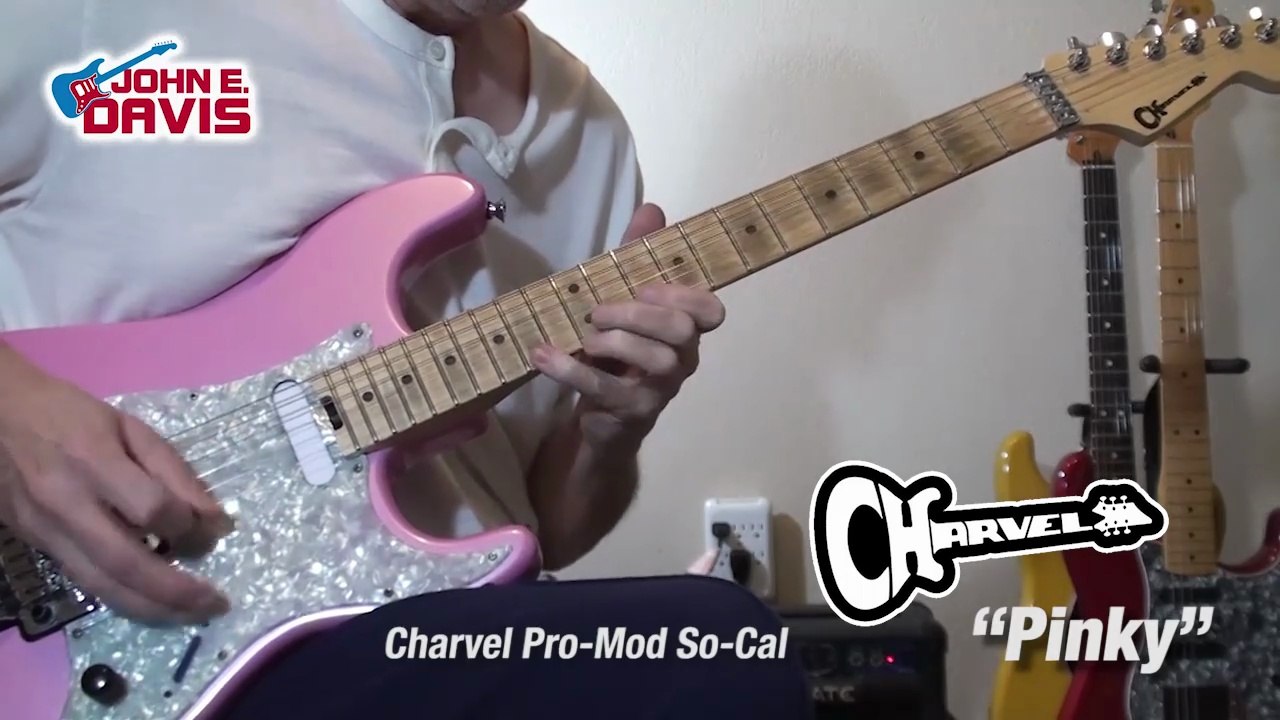 Charvel Pro-Mod So-Cal Style 1 with DiMarzio Super 3: "Pinky"