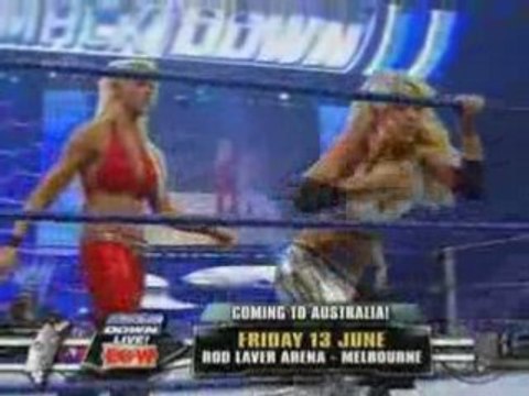WWE Smackdown 5.30.08 Michelle McCool vs Maryse