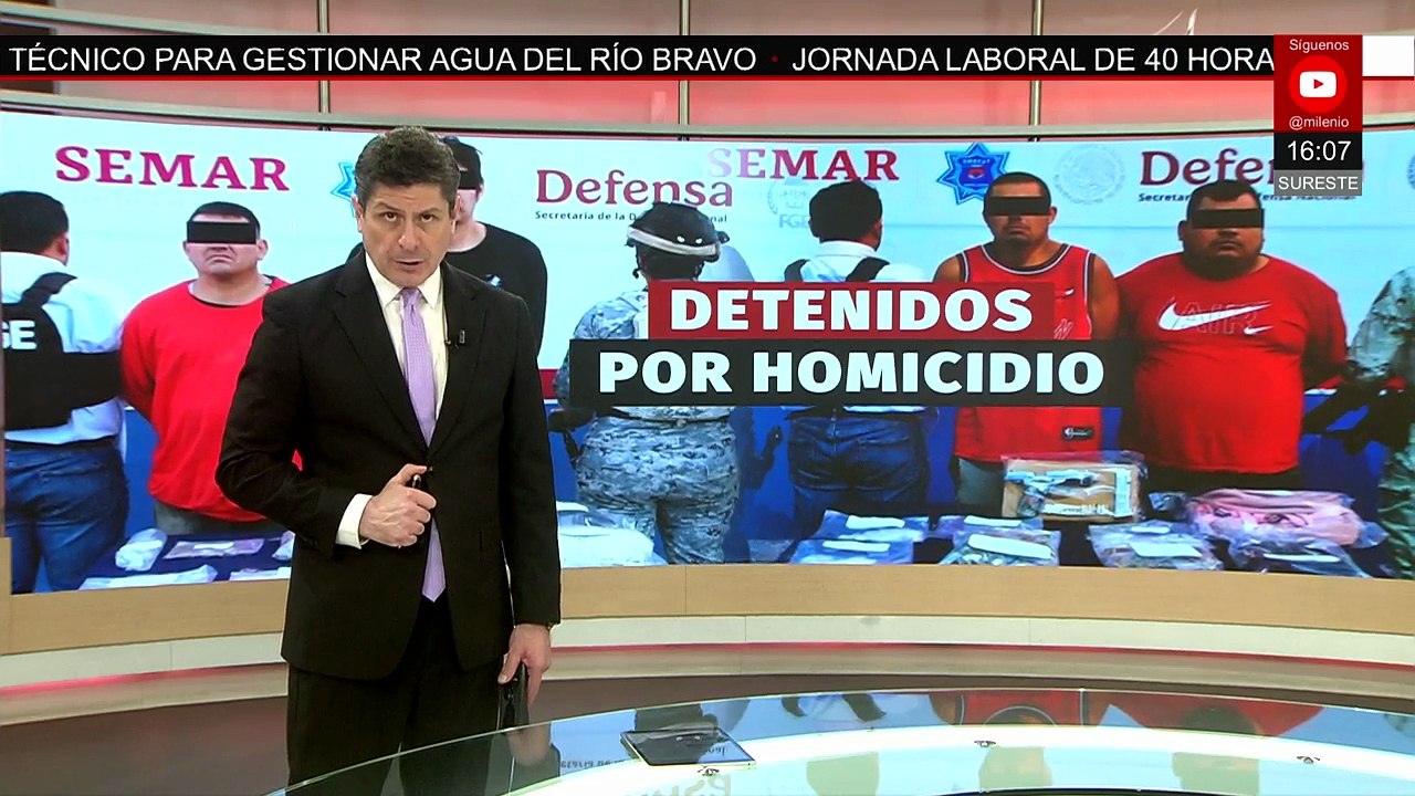 Detienen en menos de 24 horas a 4 personas presuntamente implicadas en un doble homicidio en Cancún