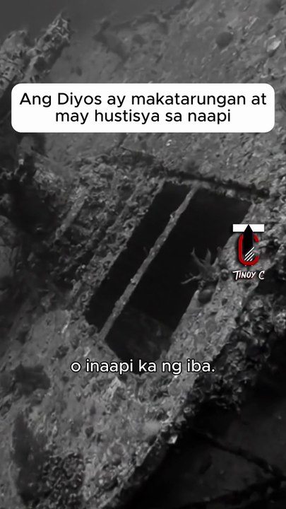 Ang Diyos ay makatarungan at may hustisya sa naapi