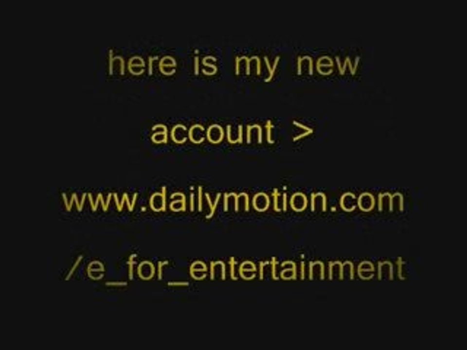 ATTENTION !!!!!! NEW ACCOUNT