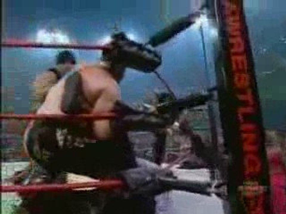 TNA Mick Foley vs Kurt Angle 2/2