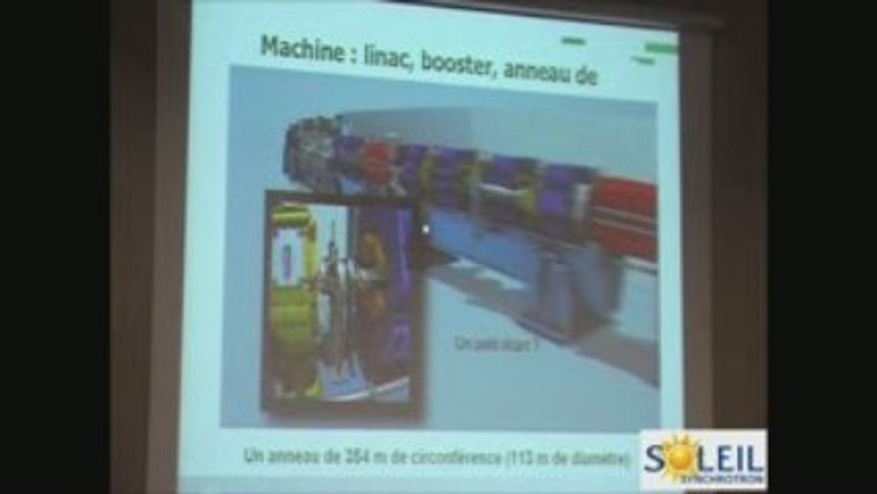 Présentation du Synchrotron Soleil Marie Pauline Gacoin