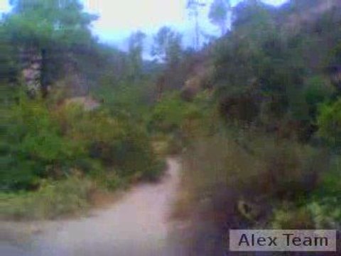 2008 Frejus - Ballade en VTT au barrage de Malpasset