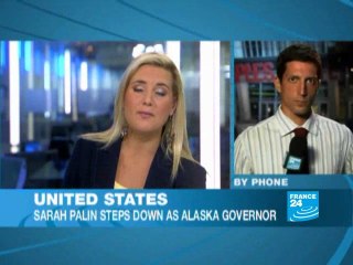 Palin leaves office amid speculation on her political future