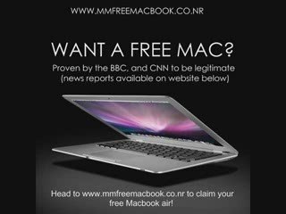 Apple Mac books FREE - proven by the BBC, CNN, and NY times