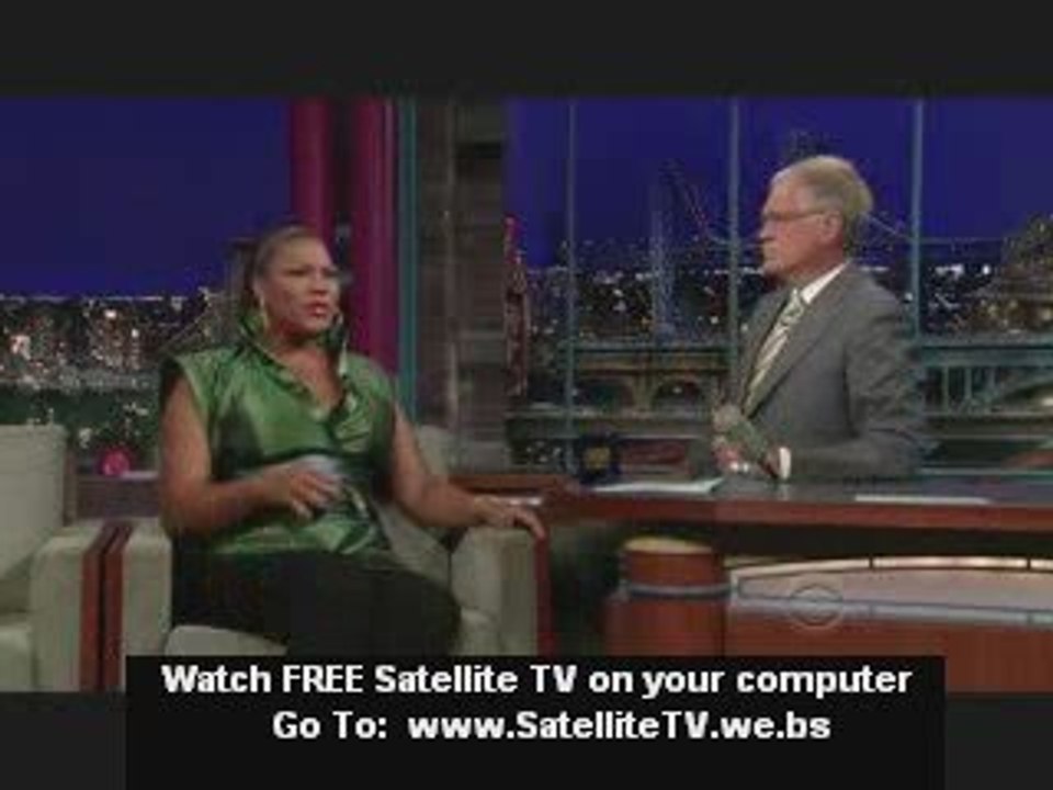 Letterman - Queen Latifah on Michael Jackson