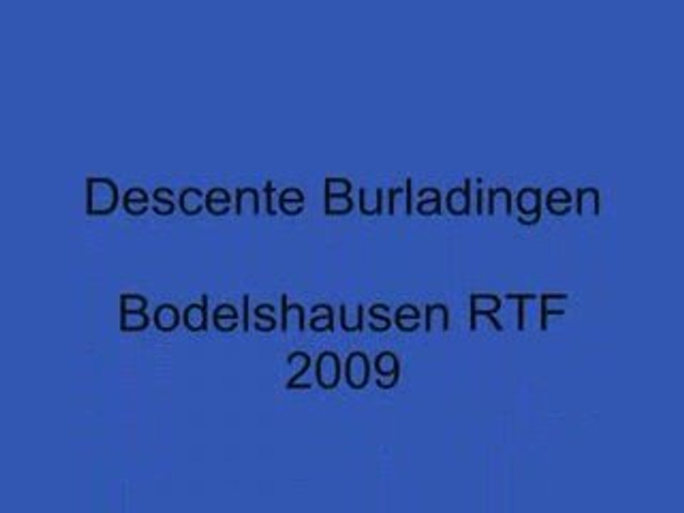 Descente Burladingen