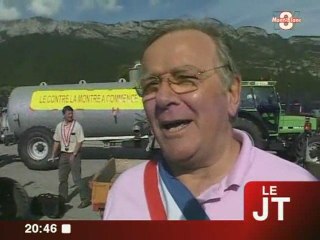 Gens du voyage :  Agriculteurs et élus en colère (Haute-Savoie)