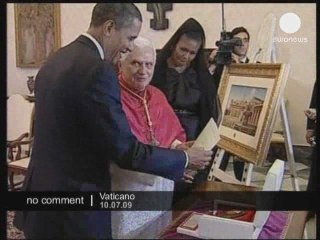 Obama rencontre Benoit XVI
