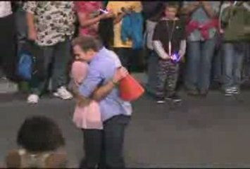 Demande en mariage insolite à Disney Land