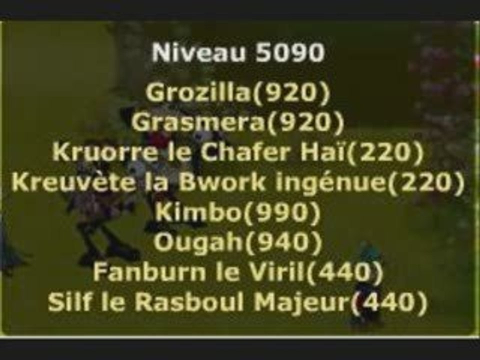 [Dofus] La Puissance des Dev's 1 ©