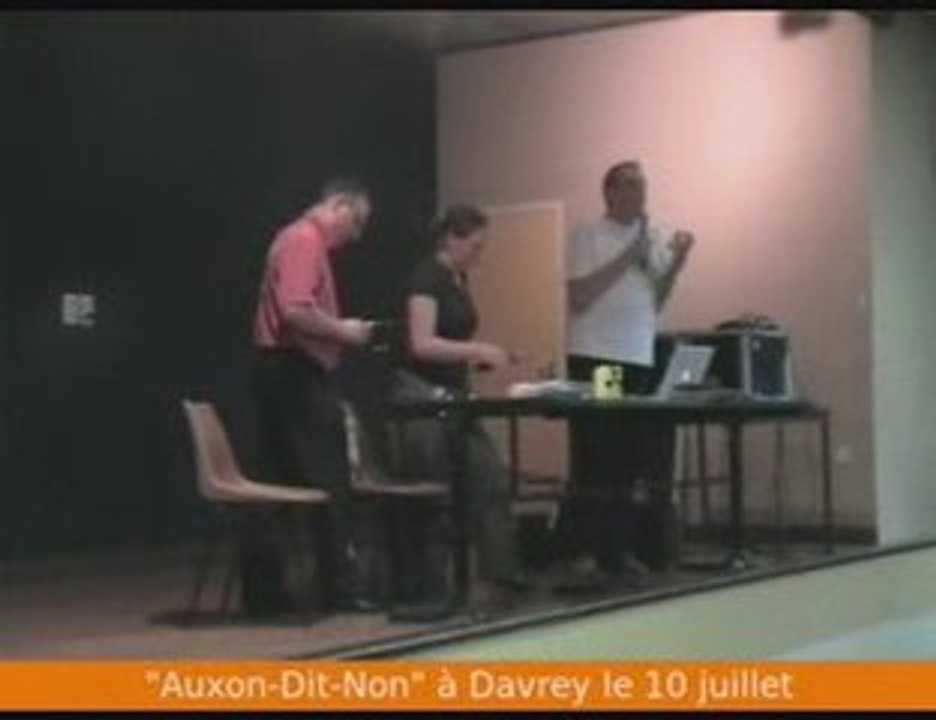 Auxon dit Non partie 1