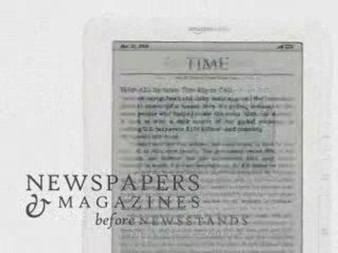 Kindle DX :Wireless Electronic Reading Devices Bigger Screen