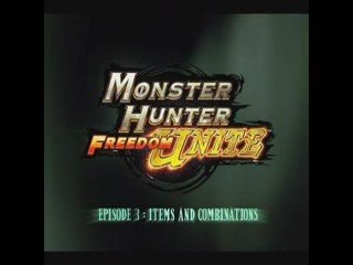 Monster Hunter Tutorial 3 PSP