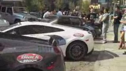 Bullrun Rally '09 Start Paddock NYC