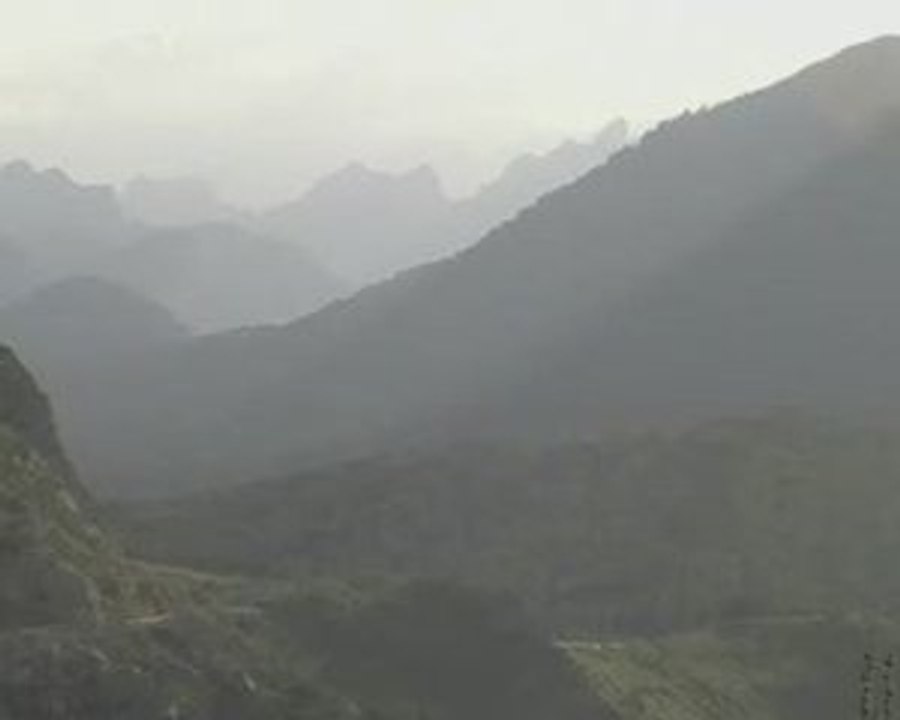 C'est beau la campagne.