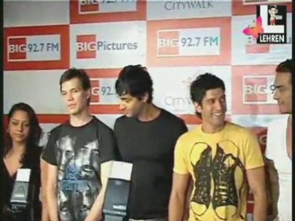 ‘Rock On’ team in a live performance