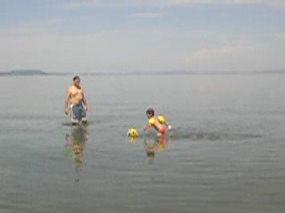 A la plage