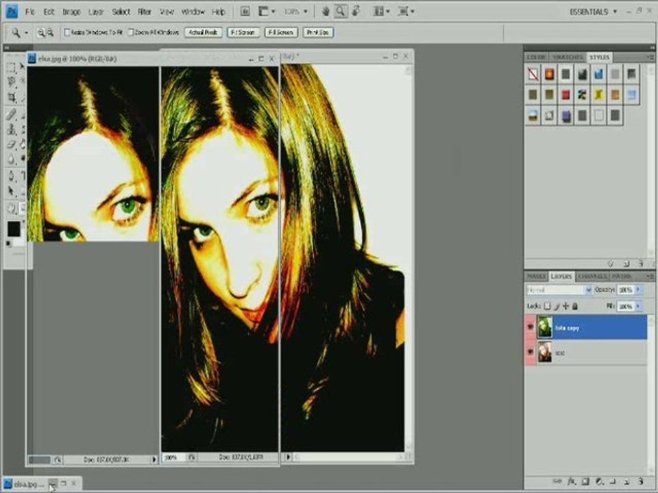 [Tutoriel photoshop ] mettre son image plus sombre