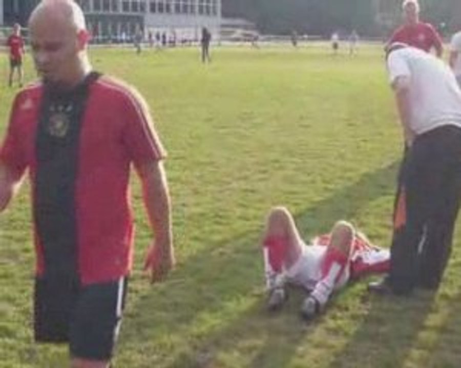 Fußballturnier der fakultät mathe/physik 2009