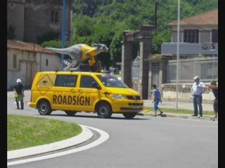 Un tout petit aperçu de la caravane Tour de France 2009 T