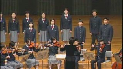 「Kyrie（モーツァルト）」　郡山市立郡山第二中学校