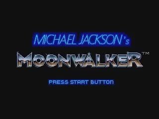 Michael Jackson Moonwalker Sega Video Game